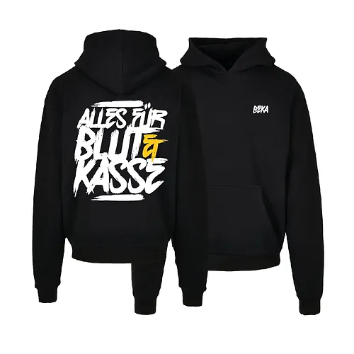 Alles für Blut & Kasse - Oversize Hoodie - black