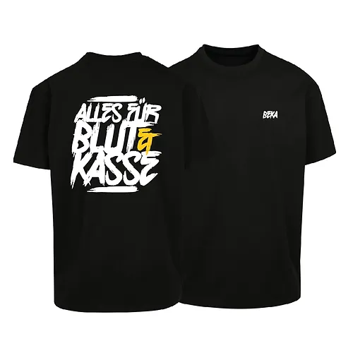 Alles für Blut & Kasse - Oversize T-Shirt - Black