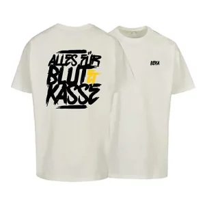 Alles für Blut & Kasse - Oversize T-Shirt - Off White