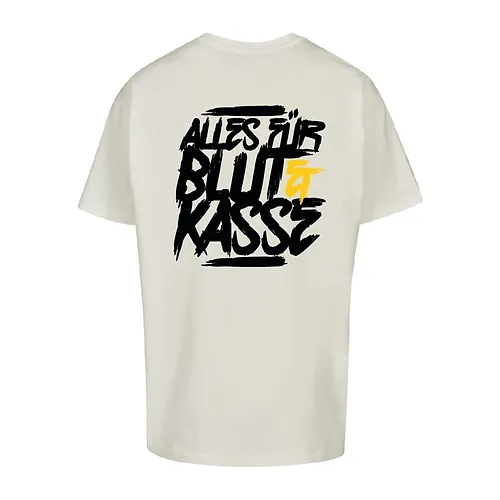 Alles für Blut & Kasse - Oversize T-Shirt - Off White
