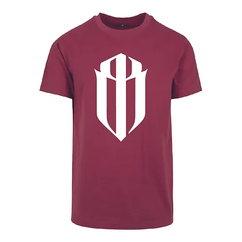 BK - Logo T-Shirt Weinrot