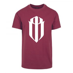 BK - Logo T-Shirt Weinrot